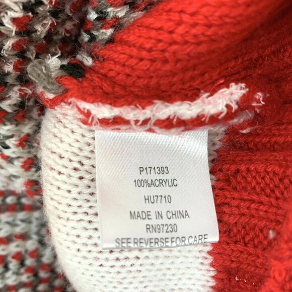 Christmas Vest Large Red with Pug Dog Merry Pugmas Ugly Sweater Sparkly Vest - Picture 5 of 8